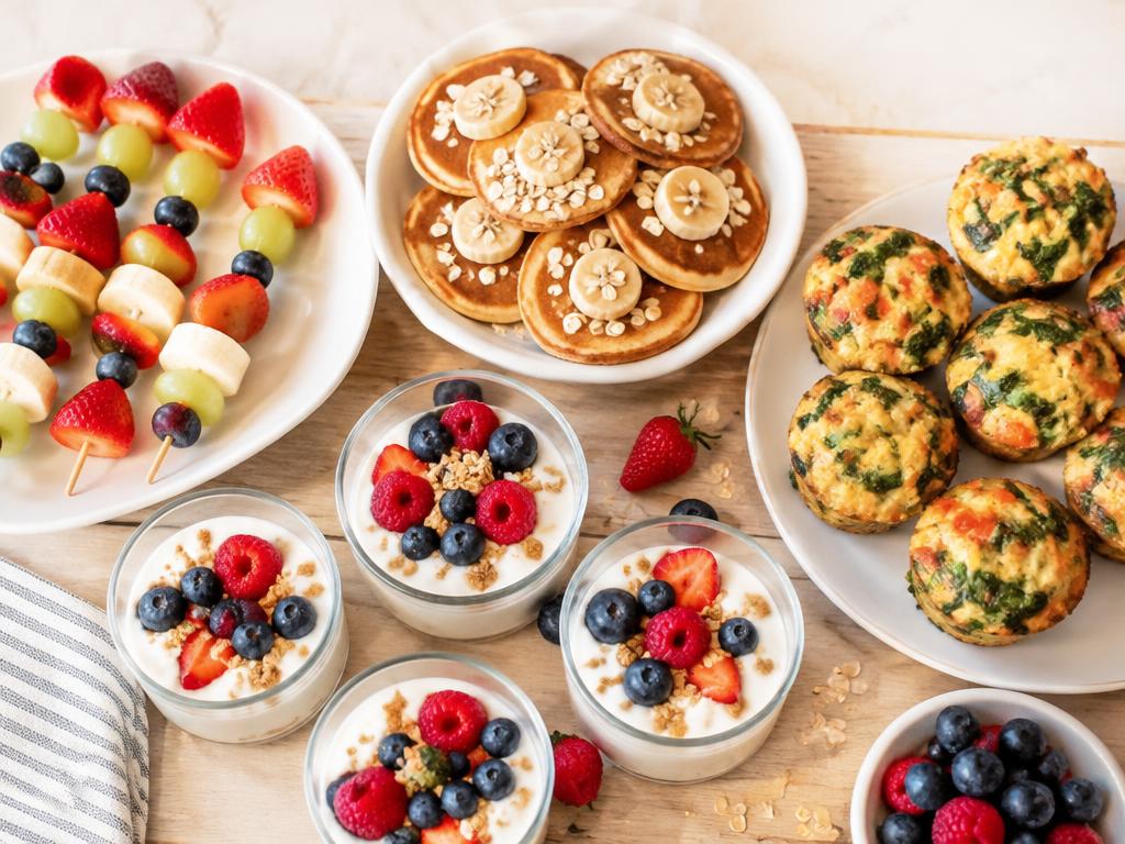 Snacks saludables para niños